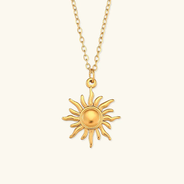 Soleil Radiant Sun Gold Necklace