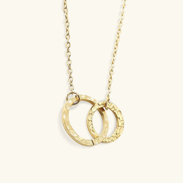Noémie Gold Hoop Necklace