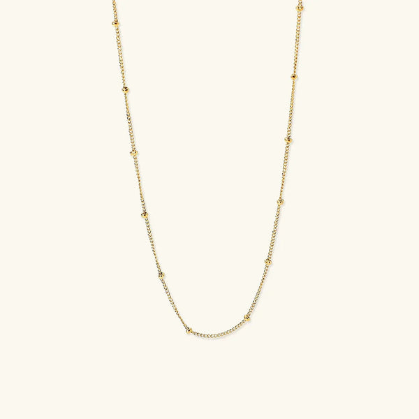 Vivienne Dainty Gold Chain Necklace