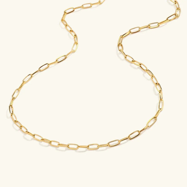 Sienna Paperclip Chain Necklace