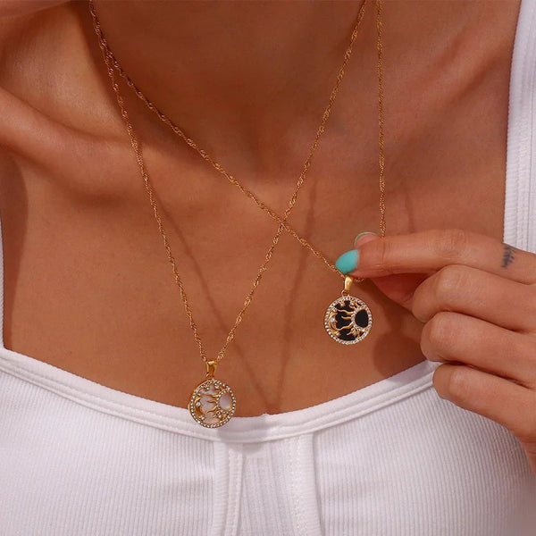 Éloïse Gemstone Pendant Necklace