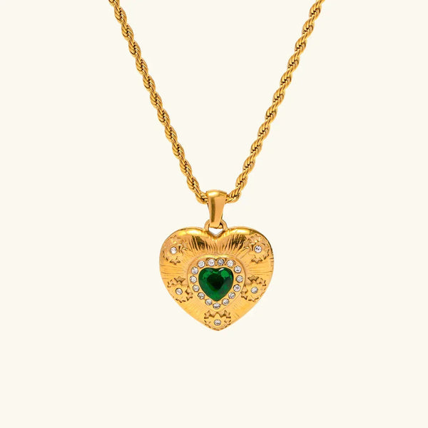 Félicie Gold Heart Necklace