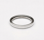18K Gold Plated Halo White Zircon Ring by Lara Verne
