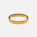 18K Gold Plated Everyday Slim Band Ring by Lara Verne