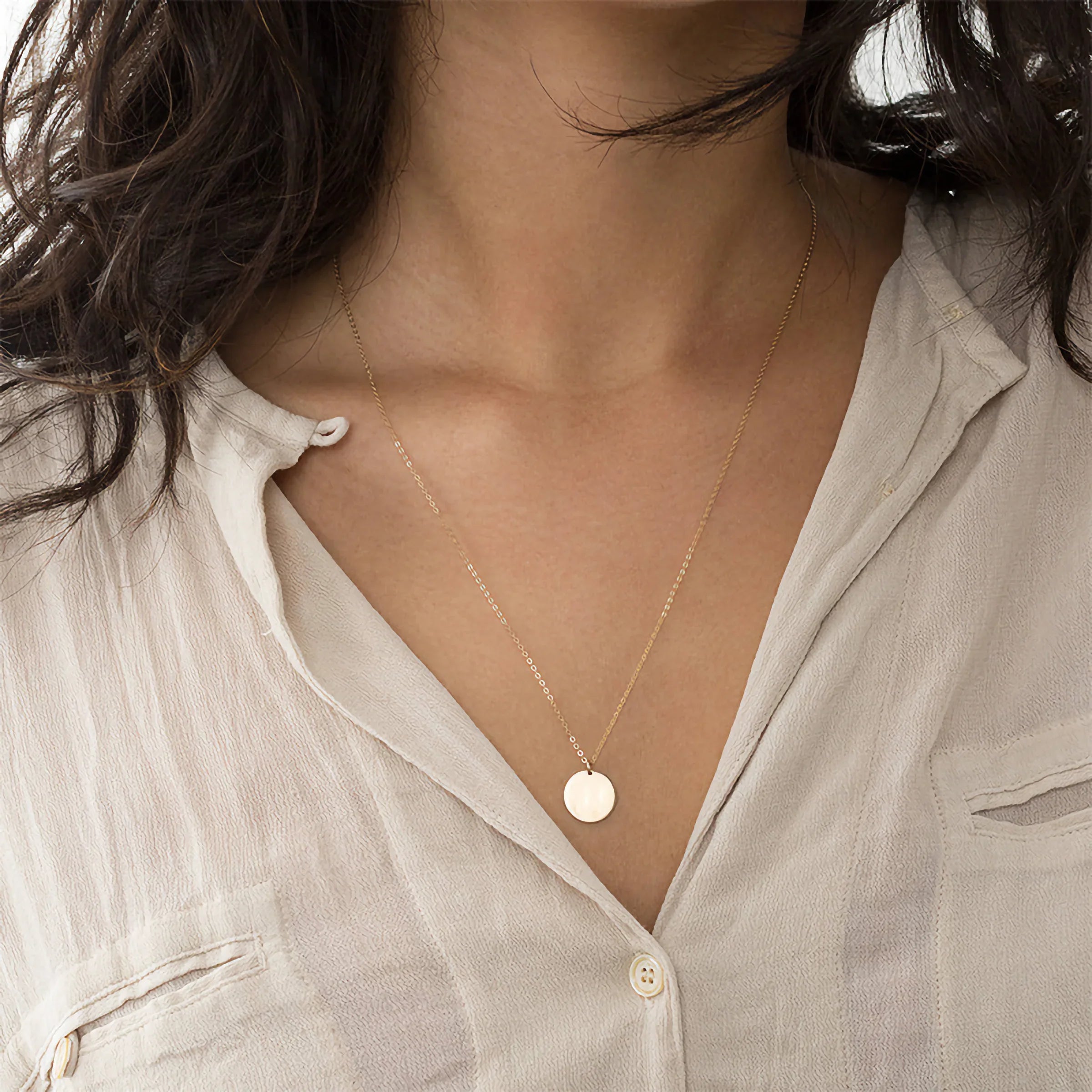 Célestine Gold Necklace