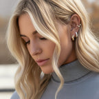 Dainty Diamond Stud Earrings Bundle Set