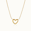 Wynn Knotted Heart Pendant Necklace