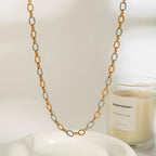 Beatrix Two-Tone Gold Necklace