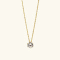 Lila Solitaire Diamond Necklace