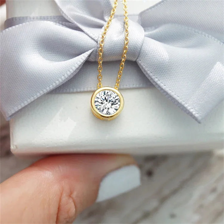 Cordelia Birthstone Pendant Necklace