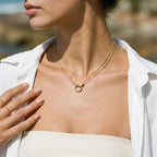 Seraphine Dainty Gold Chain Necklace