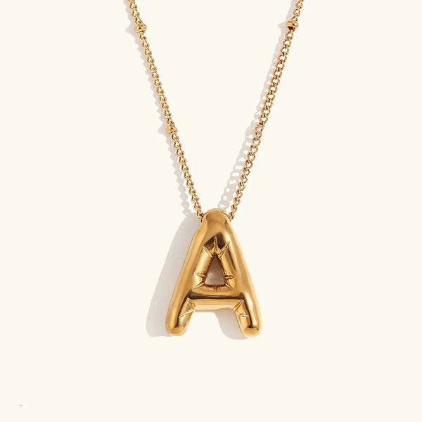 Margot Balloon Initial Necklace