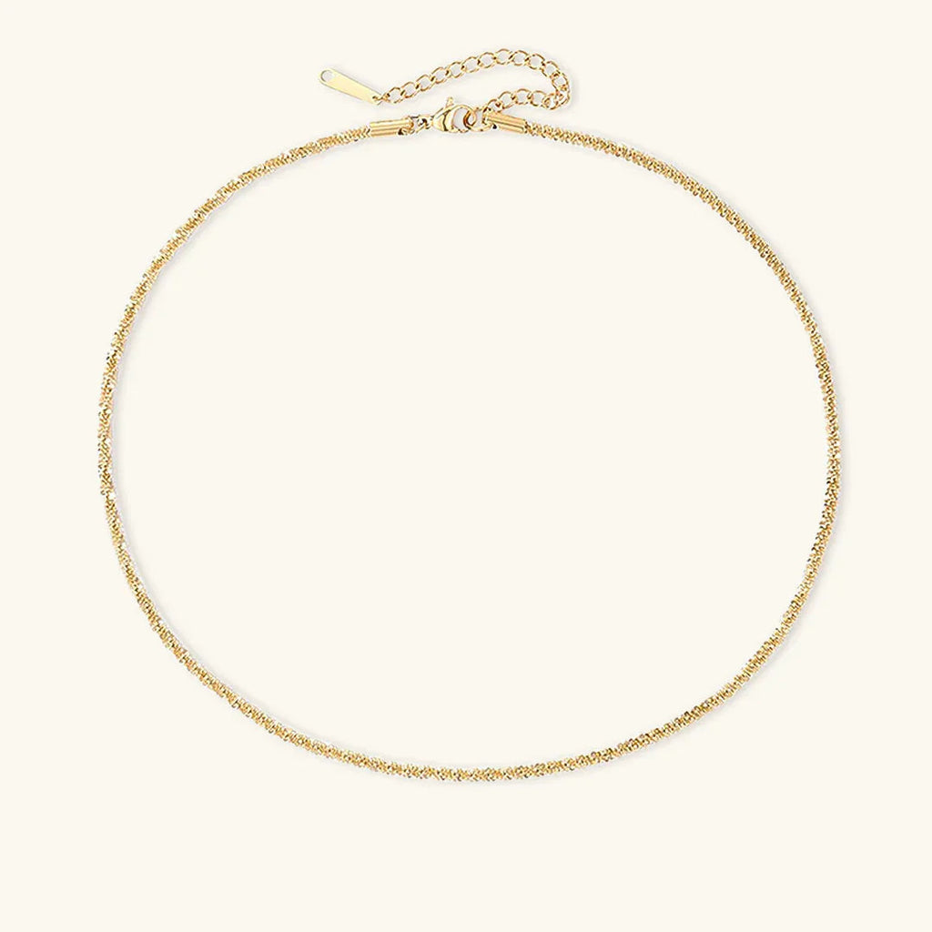 Rosalie Dainty Gold Chain Necklace
