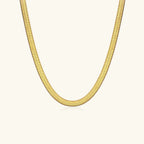 Herringbone Chain Choker & Bracelet Bundle Set