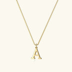 Liora Initial Letter Pendant Necklace