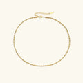 Cordélia Rope Chain Gold Necklace