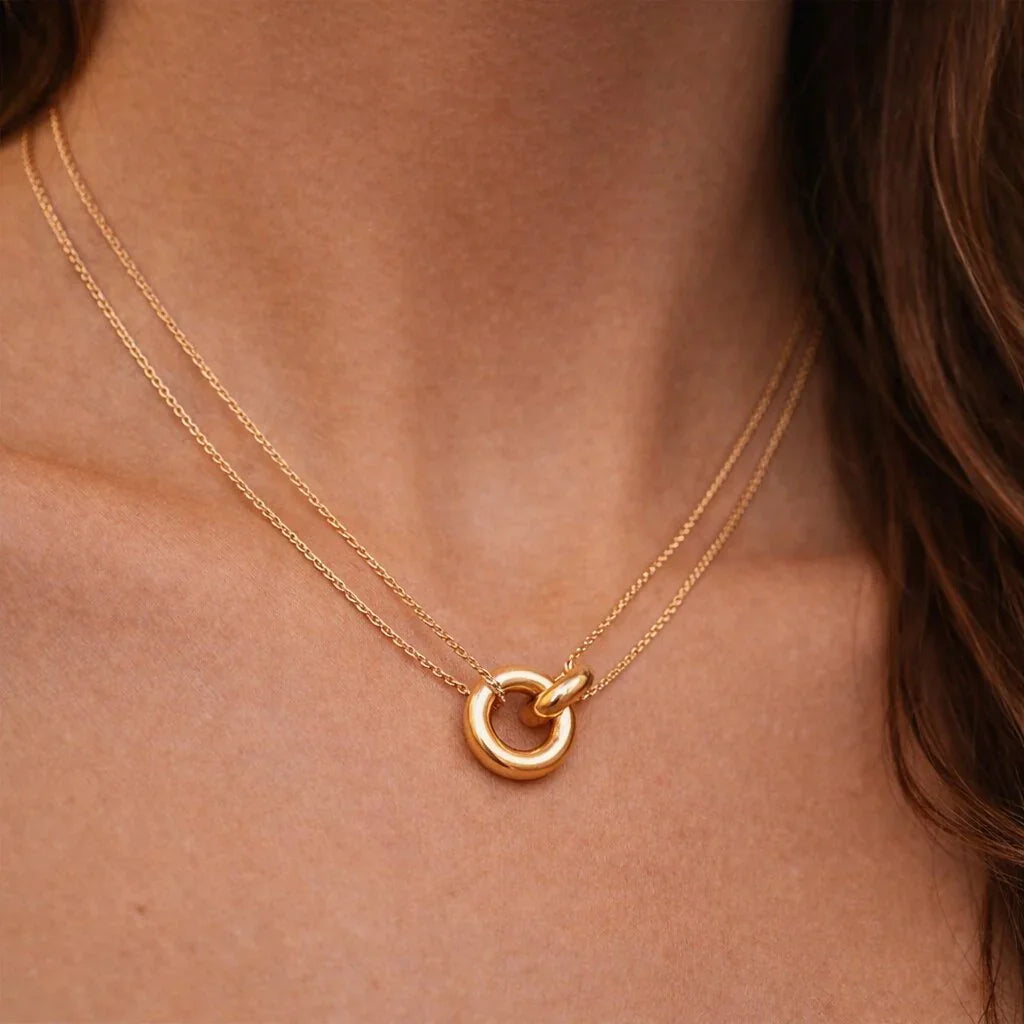 Seraphine Dainty Gold Chain Necklace