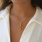 Elodie Gold Pendant Necklace