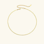 Seraphina Herringbone Chain Necklace