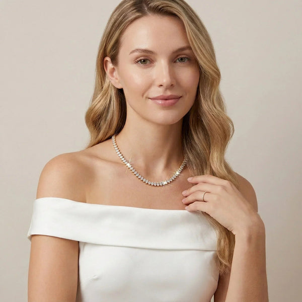 Rosalind Diamond Tennis Necklace