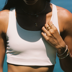 18K Gold Plated Double Trouble Stacking Ring Set of 2