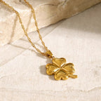 Trèfle Lucky Clover Gold Necklace