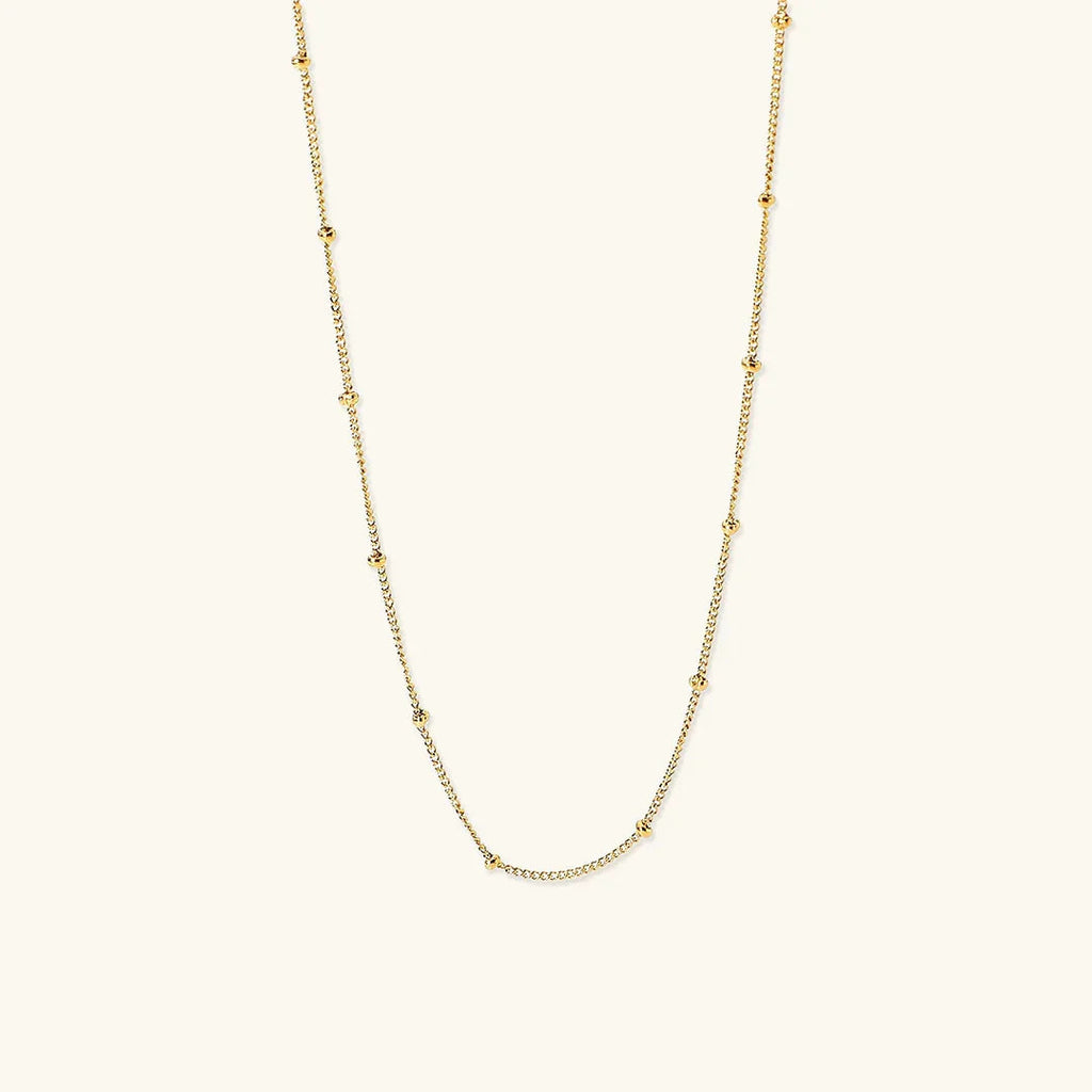 Vivienne Dainty Gold Chain Necklace
