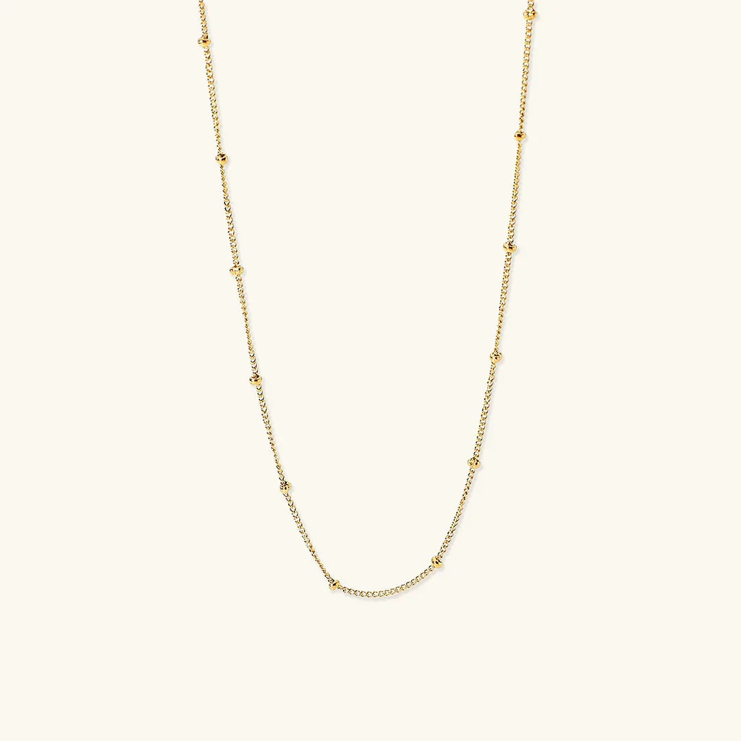 Vivienne Dainty Gold Chain Necklace