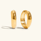 Staple Gold Hoops Trio Earrings Bundle Set