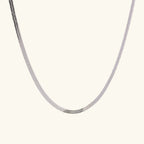 Silver Chain 3-Piece Necklace Bundle Set