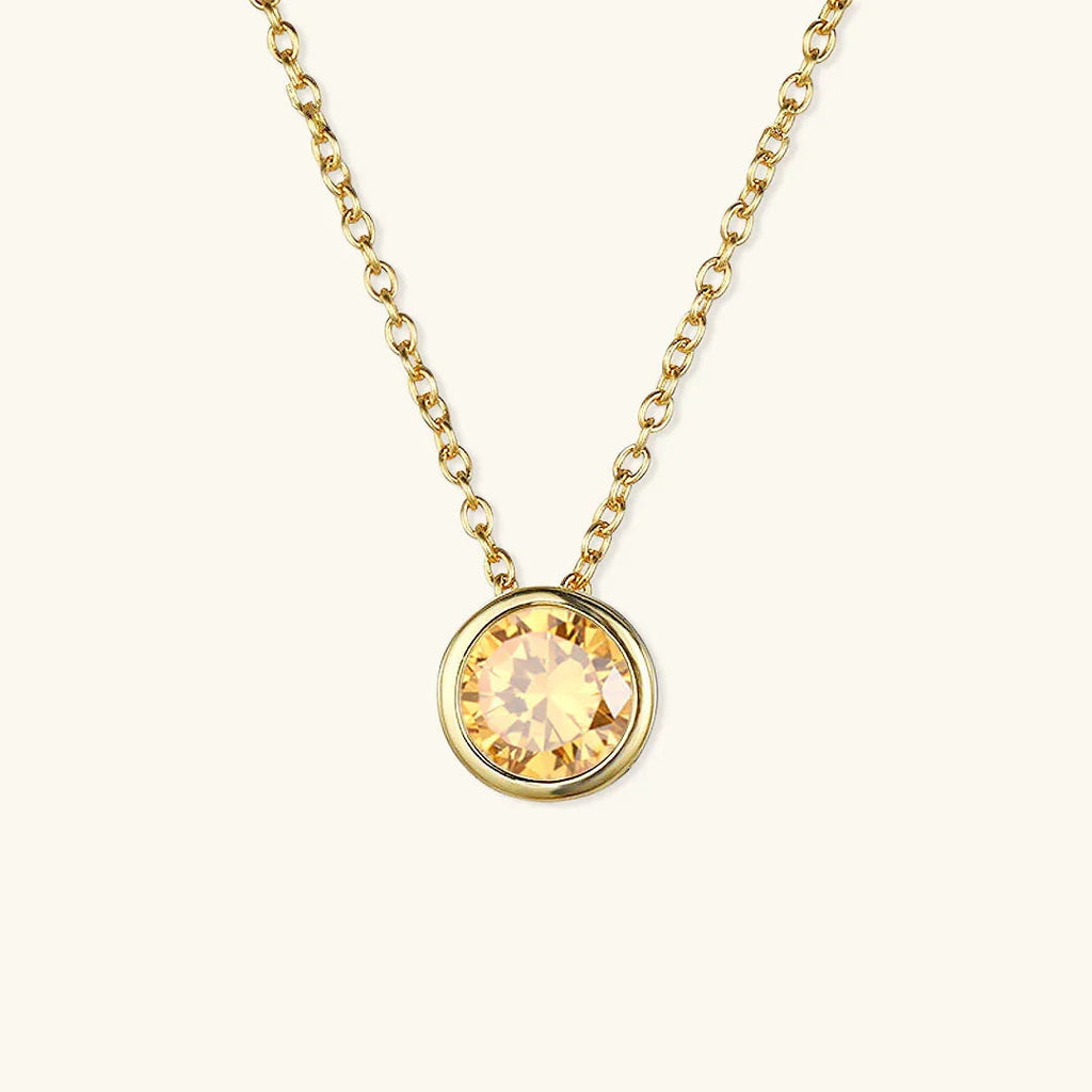 Cordelia Birthstone Pendant Necklace