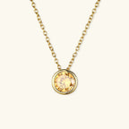 Cordelia Birthstone Pendant Necklace