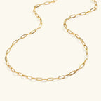 Sienna Paperclip Chain Necklace