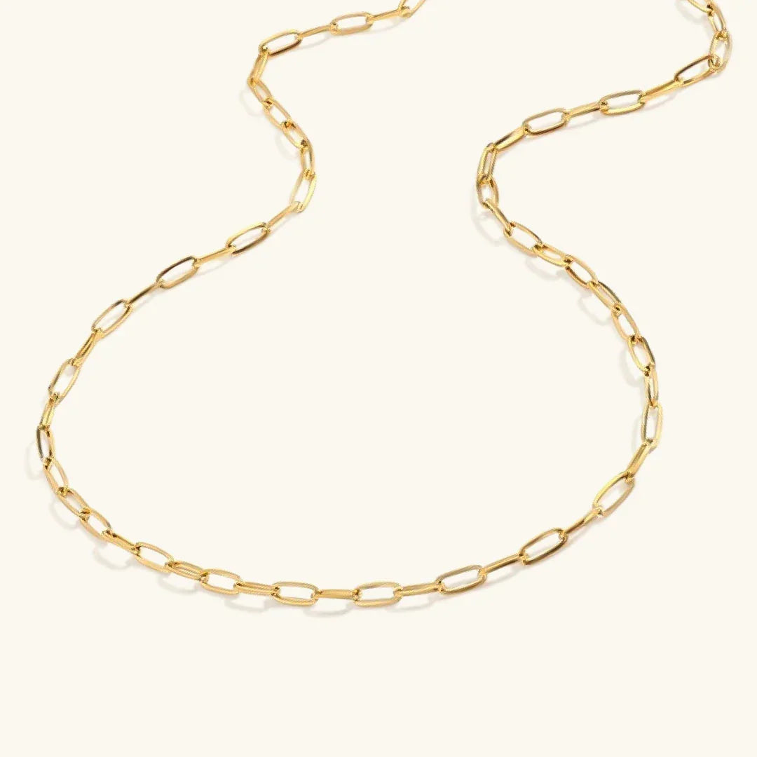 Sienna Paperclip Chain Necklace