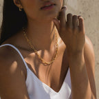 Sienna Paperclip Chain Necklace