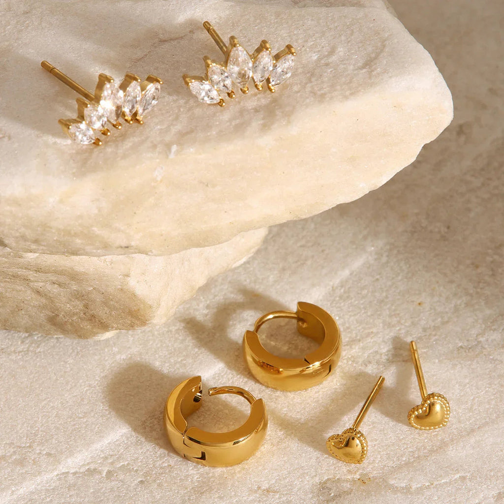 Curated Diamond Earrings Bundle Set