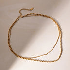 Colette Layered Ball Chain Necklace