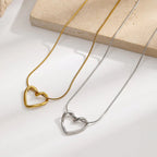 Wynn Knotted Heart Pendant Necklace