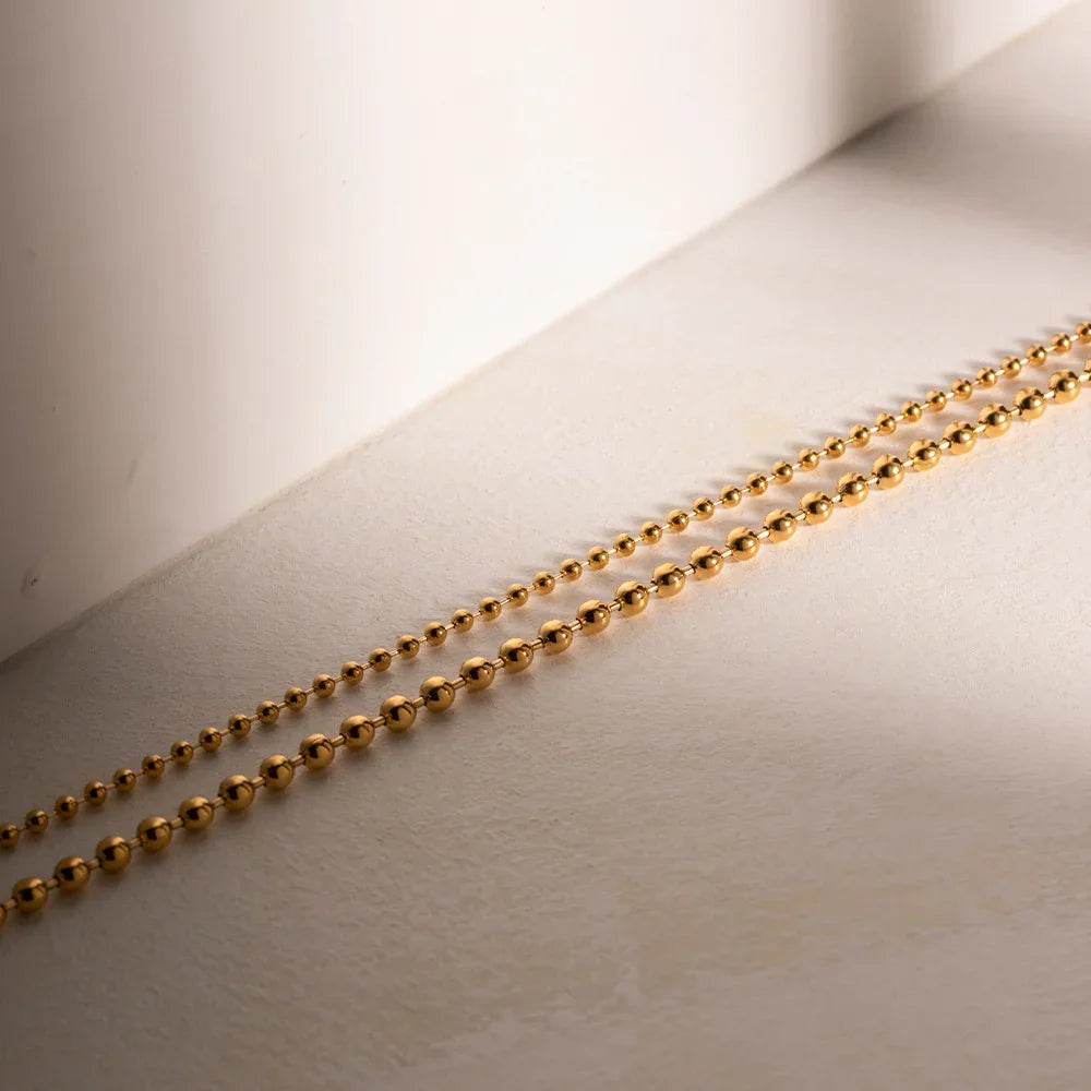 Colette Layered Ball Chain Necklace