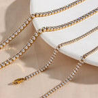 Rosalind Diamond Tennis Necklace