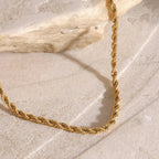 Aurelia Triple Layered Gold Necklace