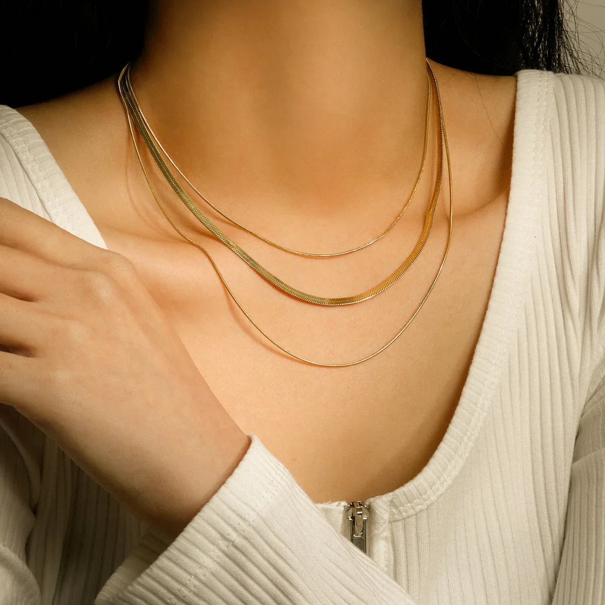 Maren Minimalist Gold Necklace