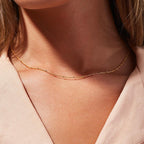 Vivienne Dainty Gold Chain Necklace