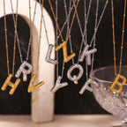 Margot Balloon Initial Necklace