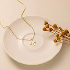 Liora Initial Letter Pendant Necklace