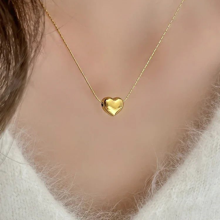 Adeline Gold Pendant Necklace