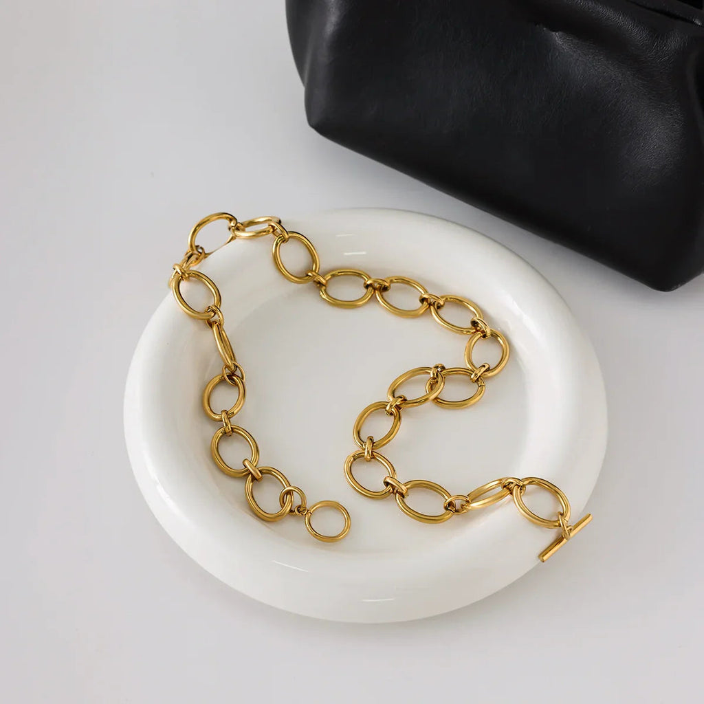 Juno Chunky Gold Chain Necklace