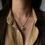 Félicie Gold Heart Necklace
