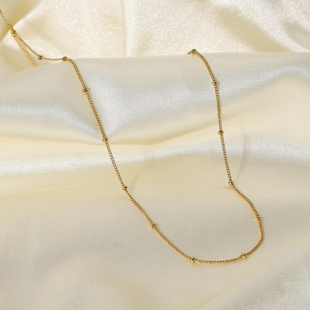 Vivienne Dainty Gold Chain Necklace