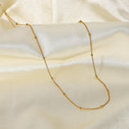Vivienne Dainty Gold Chain Necklace